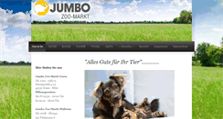 Desktop Screenshot of jumbo-zoo.de